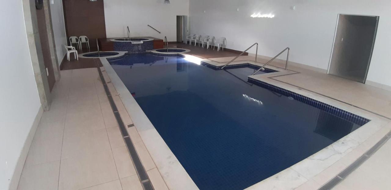 Flat No Apart-Hotel Cavalinho Branco Com Piscina Aquecida 1D8 Águas de Lindóia 외부 사진