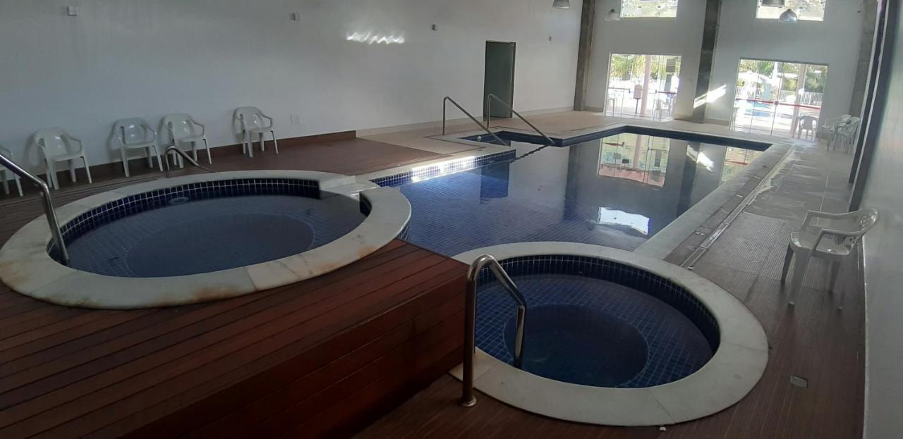 Flat No Apart-Hotel Cavalinho Branco Com Piscina Aquecida 1D8 Águas de Lindóia 외부 사진