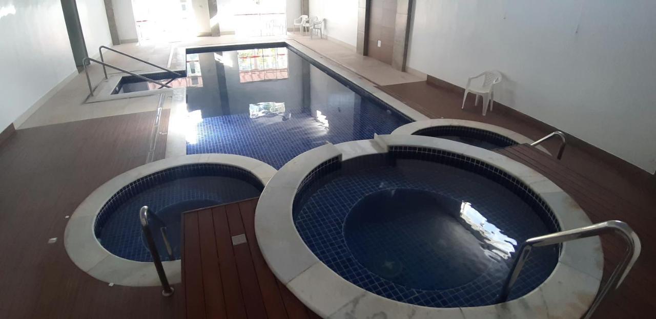 Flat No Apart-Hotel Cavalinho Branco Com Piscina Aquecida 1D8 Águas de Lindóia 외부 사진