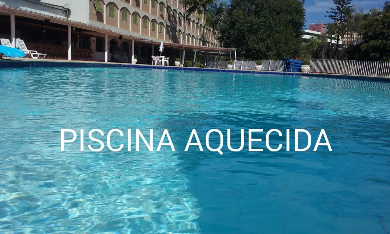 Flat No Apart-Hotel Cavalinho Branco Com Piscina Aquecida 1D8 Águas de Lindóia 외부 사진